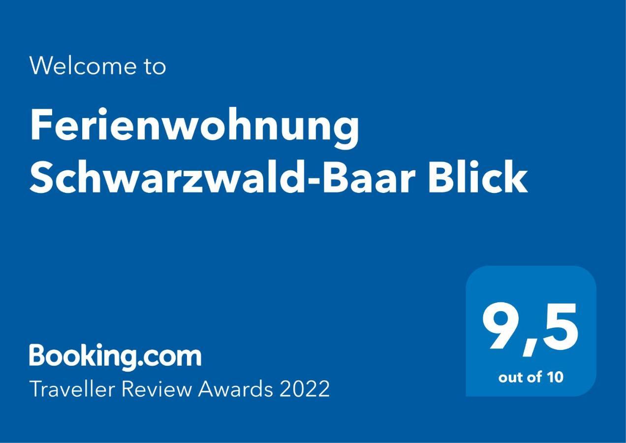 Ferienwohnung Schwarzwald-Baar Blick Donaueschingen Extérieur photo